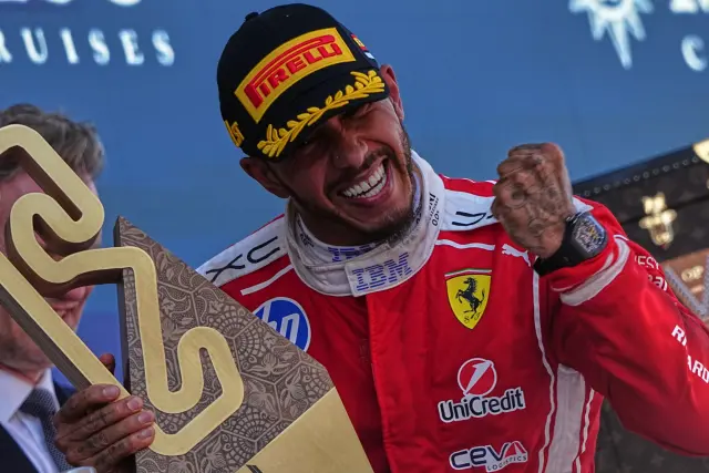 Hamilton volvió a ganar en la carrera de Barcelona