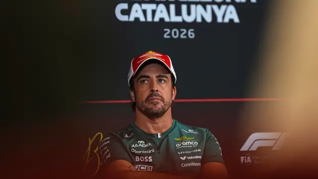 Fernando Alonso en el GP de Barcelona