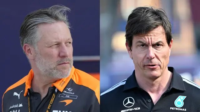Zak Brown y Toto Wolff hablan sobre Max Verstappen