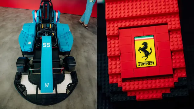 Los detalles de la nueva creación de Lego para la F1