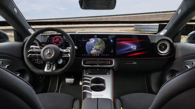 Salpicadero del Mercedes CLA.