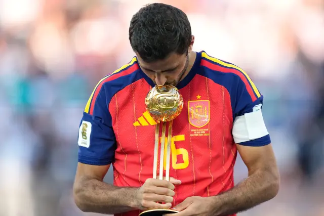 Rodri fue elegido mejor jugador del torneo