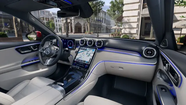 Así luce el interior de este nuevo Clase C