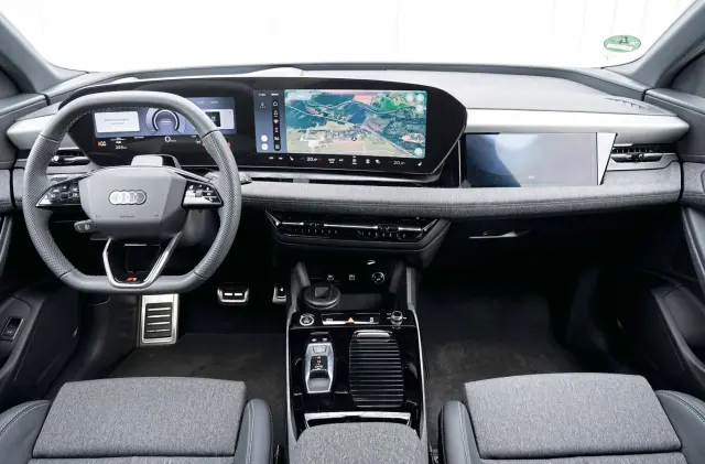 Cockpit del Audi.