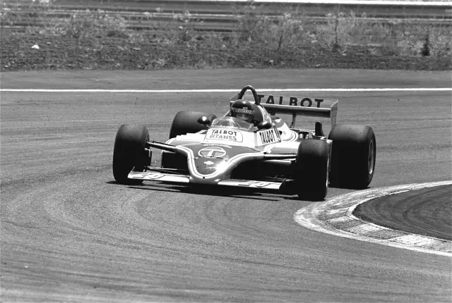 Jacques Laffite en el último GP de Madrid