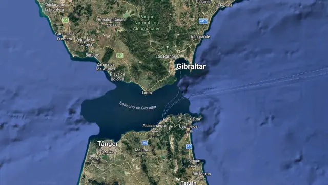 Estrecho de Gibraltar.