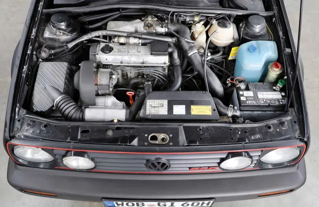 Motor con compresor G, como el Corrado.
