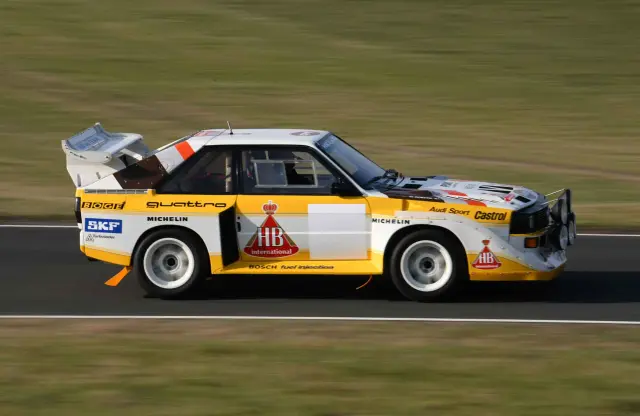 Lateral del Audi Sport quattro S1