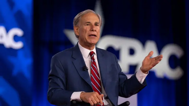 Greg Abbott, gobernador de Texas.