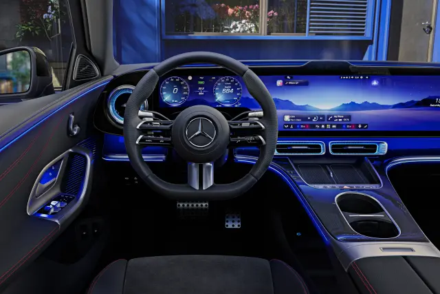 Prueba Mercedes Clase C 400 4MATIC eléctrico