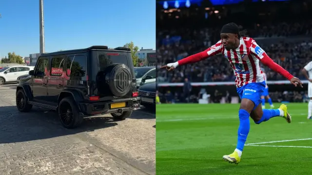 Este es el Mercedes Clase G con el que Lookman va a entrenar