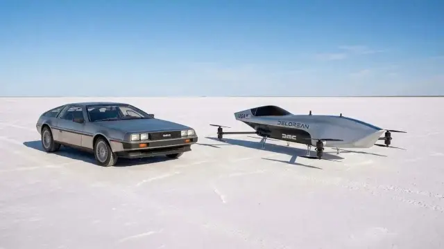 El DeLorean está de vuelta para competir
