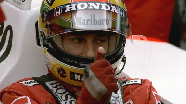 Senna era un competidor que arriesgaba al máximo para ganar