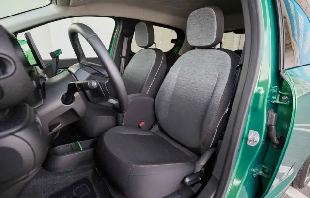 Los asientos del Twingo son blandos y apenas agarran.