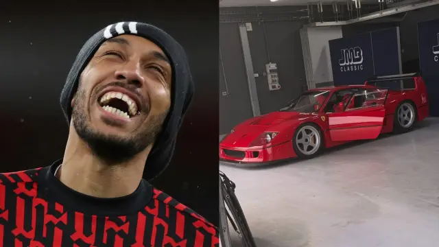 El nuevo Ferrari F40 del delantero del Deportivo