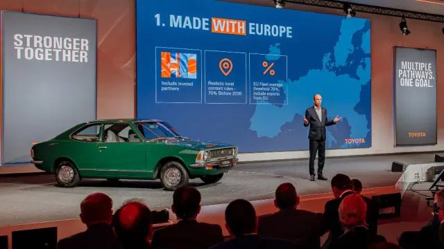 Matt Harrison, director corporativo de Toyota Motor Europe.
