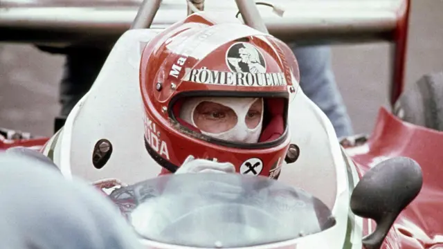 Niki Lauda se convirtió en toda una leyenda de la Fórmula 1