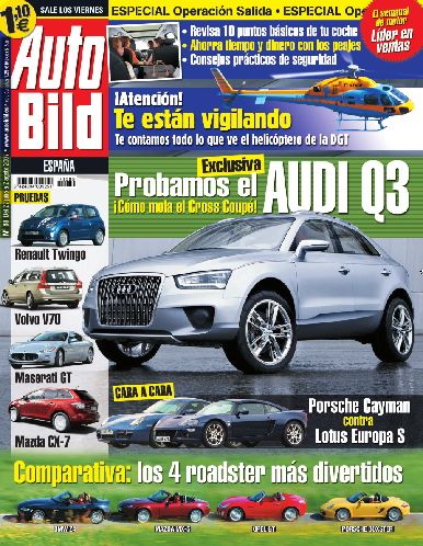 Portada de Auto Bild de julio de 2007