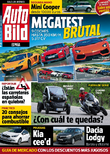 Portada de Auto Bild de junio de 2012