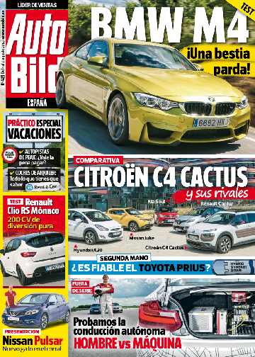 Portada de Auto Bild de julio de 2014